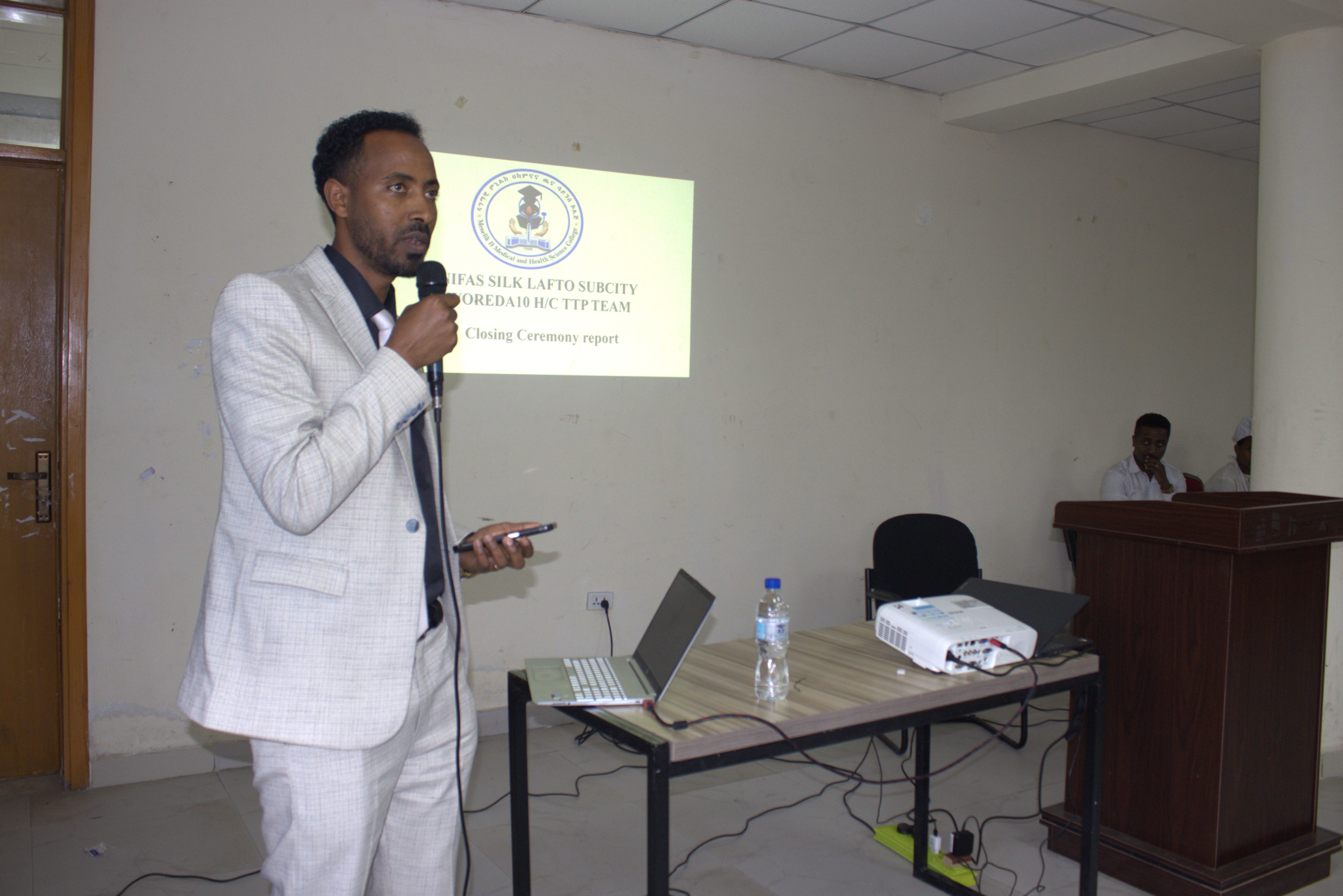 The 2018 Second Round of Team Training Program (TTP) was held at the Menelik II College of Medicine and Health Sciences